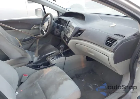 2012 Honda Civic Lx z USA, uszkodzony, nr VIN 2HGFB2F53CH580106